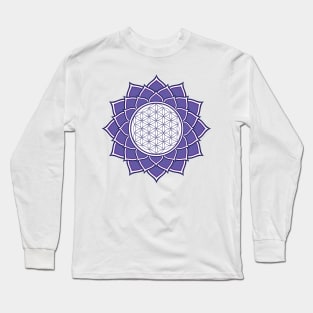 Flower Of Life Long Sleeve T-Shirt